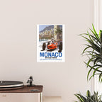 1965 Monaco Grand Prix Racing Poster Poster Gallery Image 2