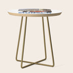 1965 Monaco Grand Prix Racing Poster Side Table Gallery Image 1