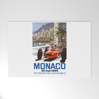1965 Monaco Grand Prix Racing Poster Welcome Mat Gallery Image 1