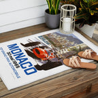 1965 Monaco Grand Prix Racing Poster Outdoor Rug Gallery Image 2