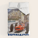 1965 Monaco Grand Prix Racing Poster Comforter Gallery Image 6