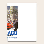 1965 Monaco Grand Prix Racing Poster Notebook Gallery Image 4