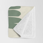 Branch Outline 2 Throw Blanket Gallery Image 3