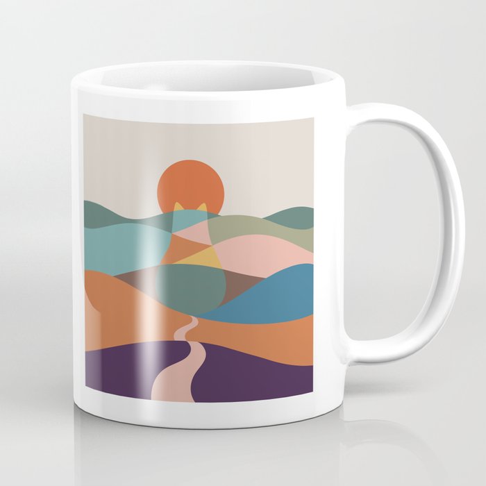Cat Landscape 65 Coffee Mug Gallery Image 1