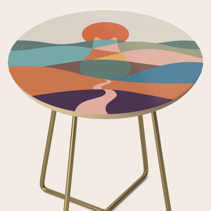 Cat Landscape 65 Side Table Gallery Image 2
