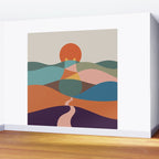 Cat Landscape 65 Wall Mural Gallery Image 2