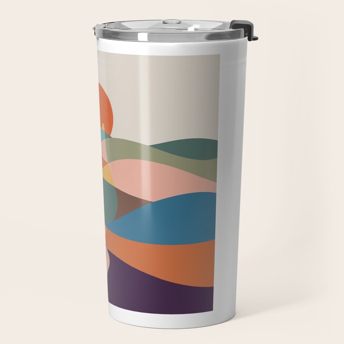 Cat Landscape 65 Travel Mug Gallery Image 2