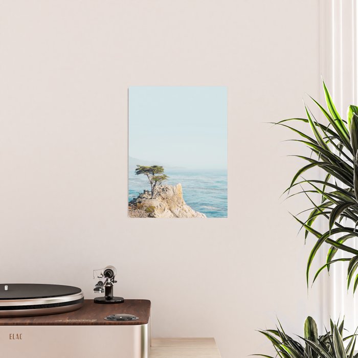 Lone Cypress Tree - Coastal California Landscape Photography Poster Gallery Image 2