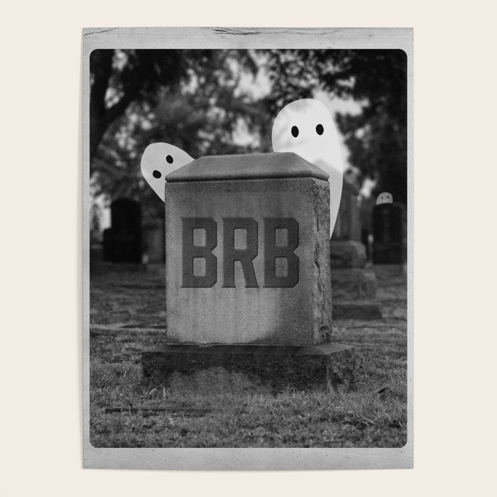 Halloween BRB Ghosts Poster Gallery Image 1