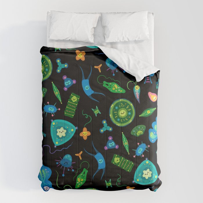 Phytoplankton Comforter Gallery Image 6