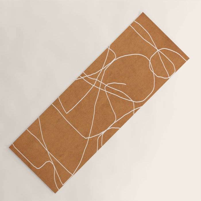 Abstract line art 17 Yoga Mat Gallery Image 1