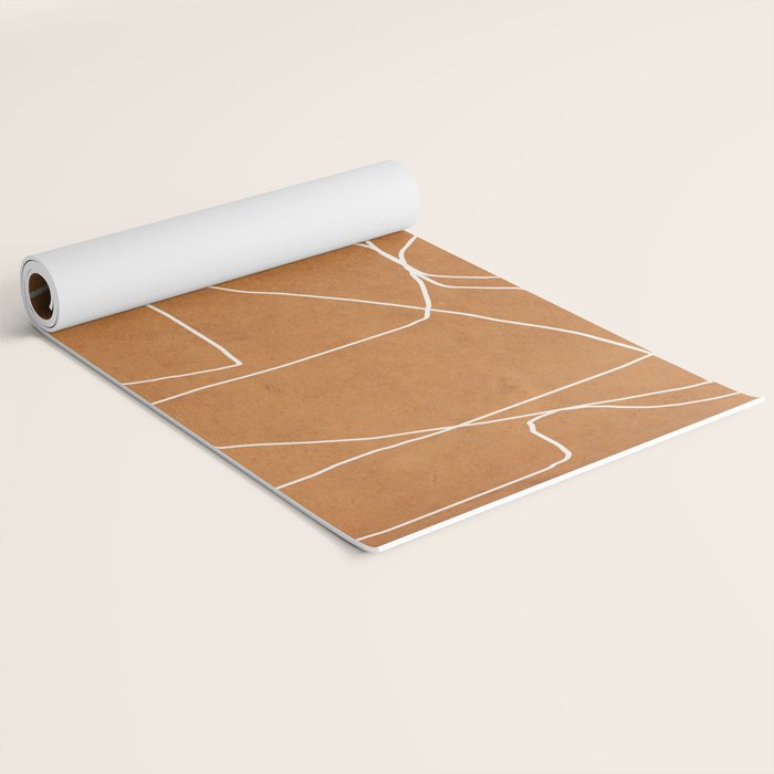 Abstract line art 17 Yoga Mat Gallery Image 2