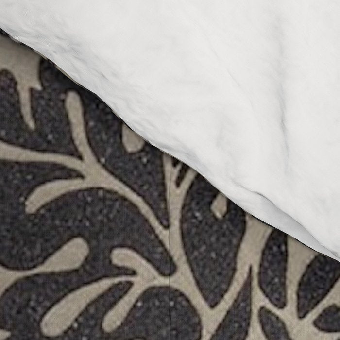 William Morris Pure Strawberry Thief Black Gilver Graphite Pattern Comforter Gallery Image 4