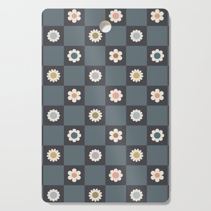 Daisy Checkerboard Cutting Board Gallery Image 1
