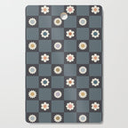 Daisy Checkerboard Cutting Board Gallery Image 1
