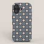 Daisy Checkerboard iPhone Case Gallery Image 1