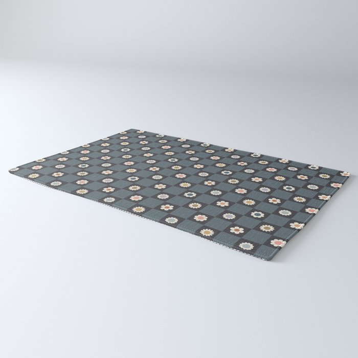Daisy Checkerboard Rug Gallery Image 3