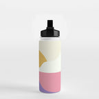 Sunset Island - Pink Water Bottle Gallery Image 2