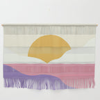 Sunset Island - Pink Wall Hanging Gallery Image 1