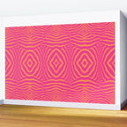 Zebra Pattern | Zebra Stripes | Zebra Pink and Orange Stripes 744 Wall Mural Gallery Image 2