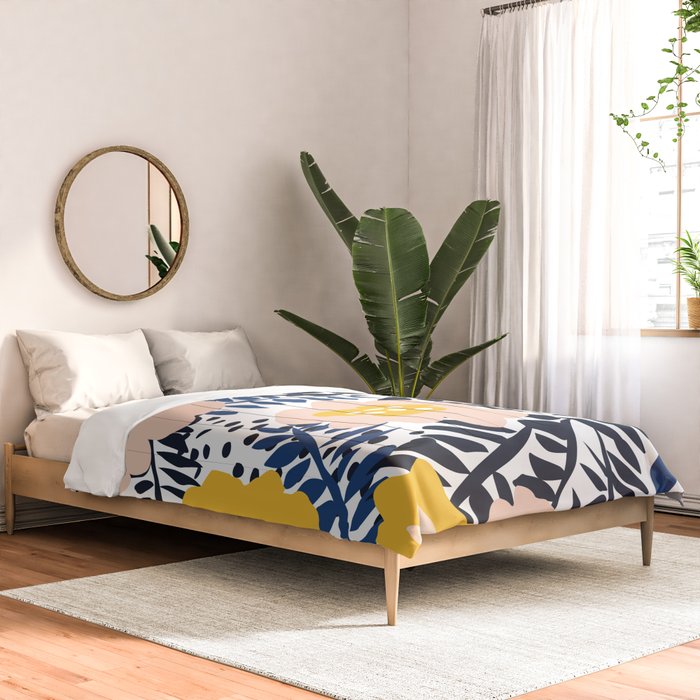 Outdoor: florals matching to design for a happy life Comforter Gallery Image 2