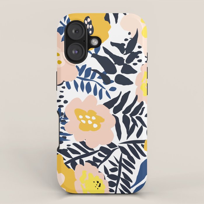 Outdoor: florals matching to design for a happy life iPhone Case Gallery Image 1