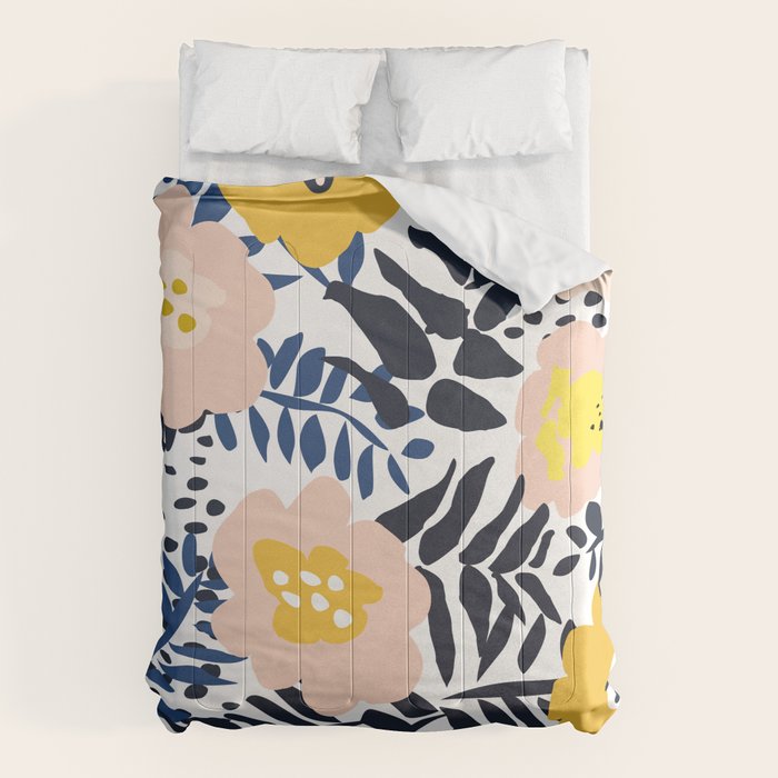 Outdoor: florals matching to design for a happy life Comforter Gallery Image 6