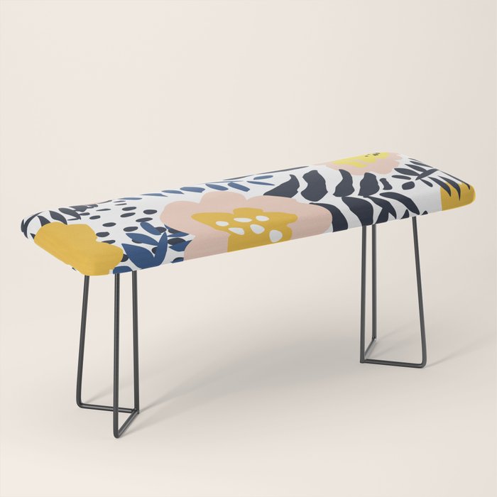 Outdoor: florals matching to design for a happy life Bench Gallery Image 1