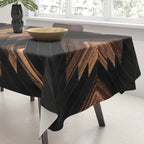 Urban Tribal Pattern No.7 - Aztec - Wood Tablecloth Gallery Image 3