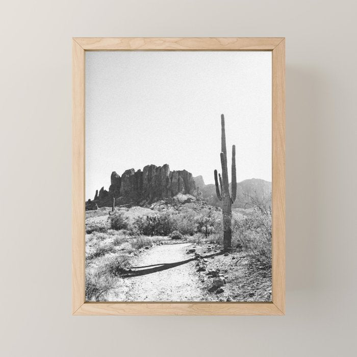 ARIZONA DESERT II Mini Art Print Gallery Image 1