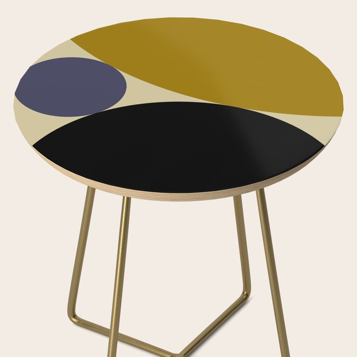 Circular Abstract IX Side Table Gallery Image 2
