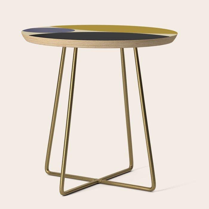Circular Abstract IX Side Table Gallery Image 1