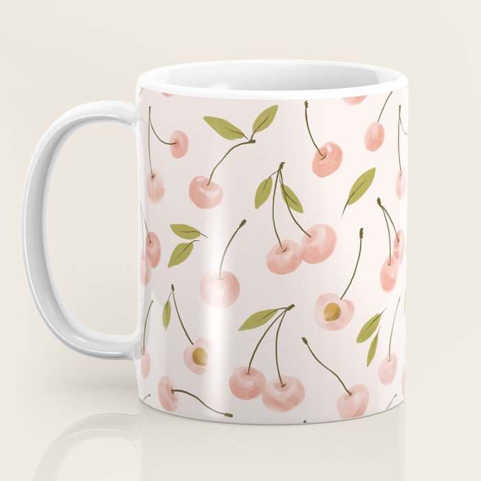 Pink cherry Coffee Mug Gallery Image 3