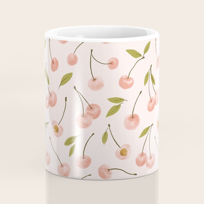 Pink cherry Coffee Mug Gallery Image 4