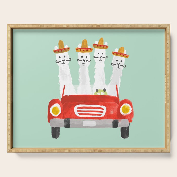 The four amigos Serving Tray Gallery Image 1