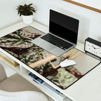 Houseplant 3 - leaf leaves plant botanical modern photograph  Desk Mat Gallery Image 2