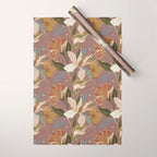 Celestial Iris Garden Wrapping Paper Gallery Image 1
