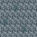 Feather Tile Navy Coffee Mug Gallery Image 2
