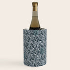 Feather Tile Navy Wine Chiller Gallery Image 2