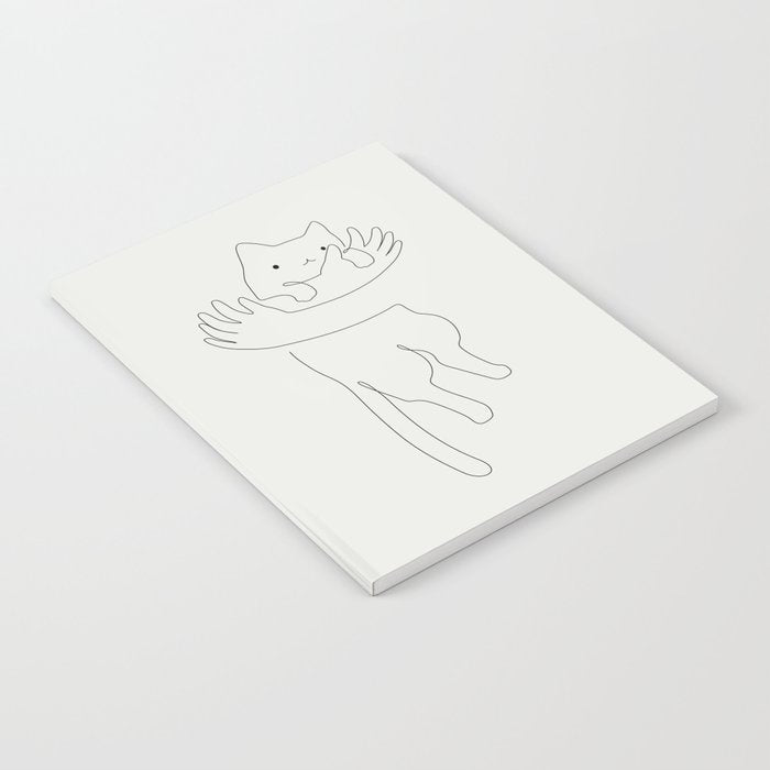 One Line Cat 2: Hug Notebook Gallery Image 1