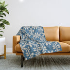 STELLA WEST STAR DENIM Throw Blanket Gallery Image 1