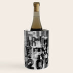 Loft Style Distressed Grunge Street Art Typography Wine Chiller Gallery Image 3