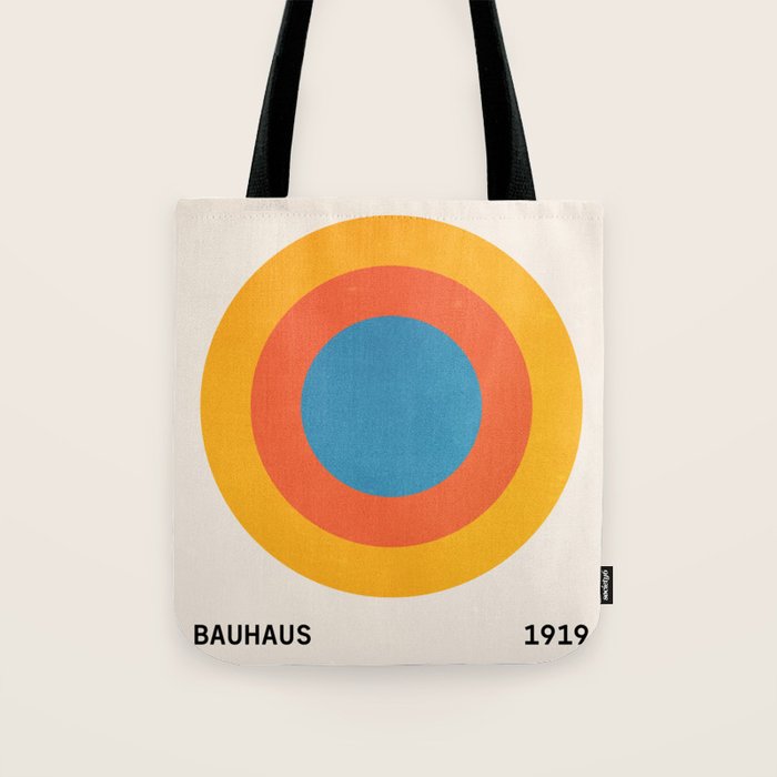 Bauhaus Circles: 1919 Exhibition Tote Bag Gallery Image 1