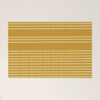 Spotted, African Pattern in Yellow Welcome Mat Gallery Image 1