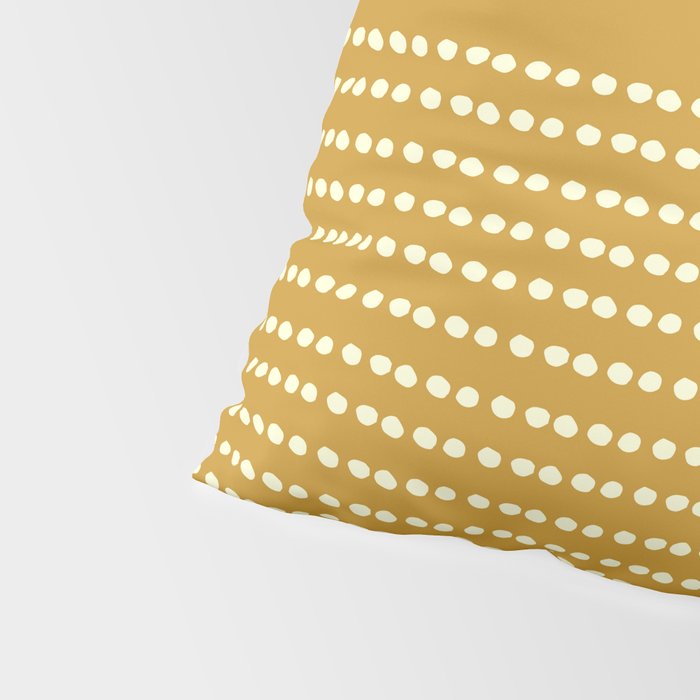 Spotted, African Pattern in Yellow Pillow Sham Gallery Image 4