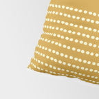 Spotted, African Pattern in Yellow Pillow Sham Gallery Image 4