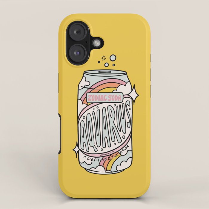 Aquarius Soda iPhone Case Gallery Image 1