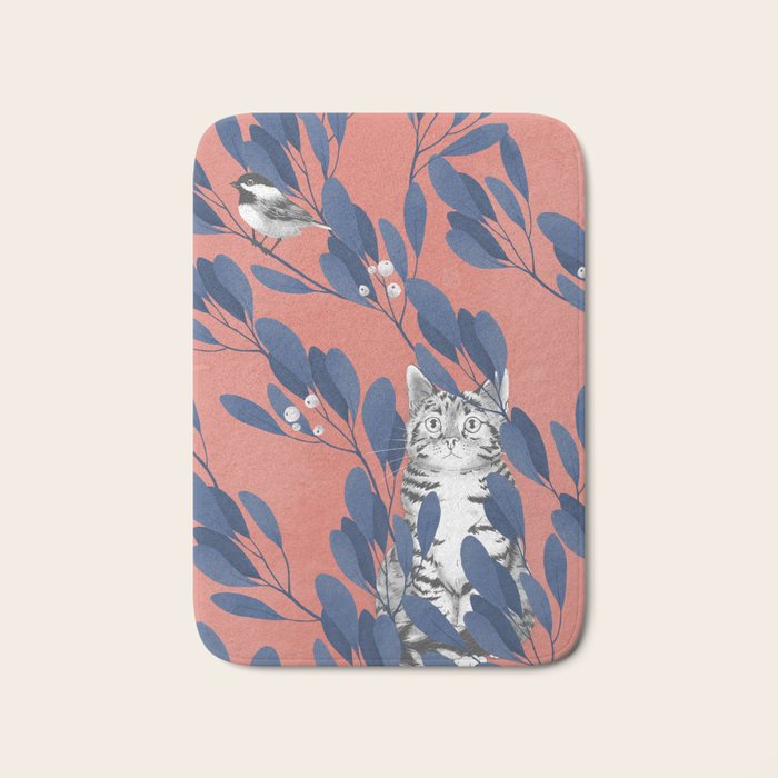 in the wild // repeat pattern Bath Mat Gallery Image 1