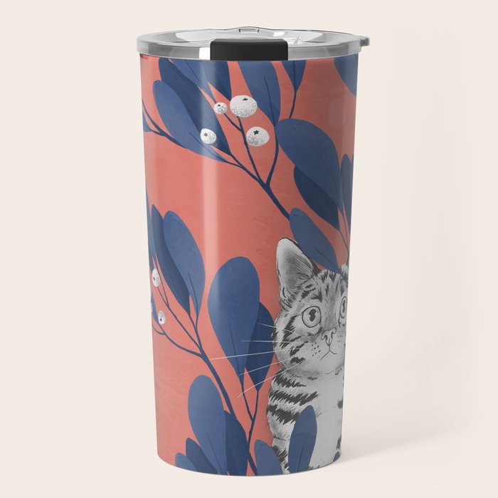 in the wild // repeat pattern Travel Mug Gallery Image 1