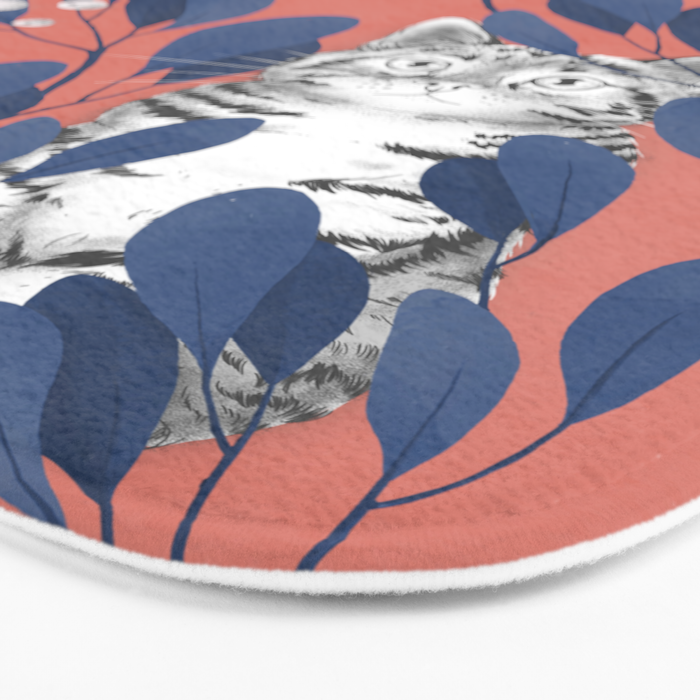 in the wild // repeat pattern Bath Mat Gallery Image 3